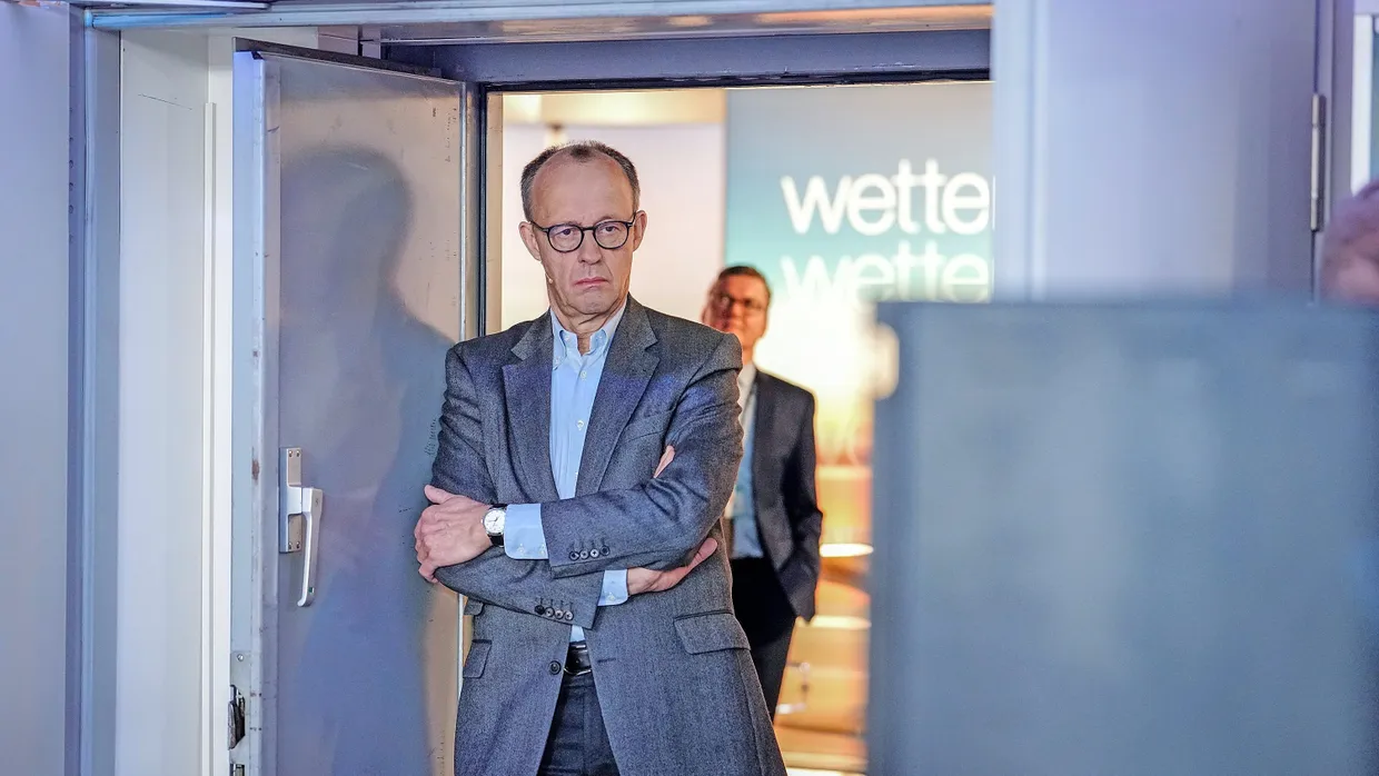 Friedrich Meru am Freitag in Berlin