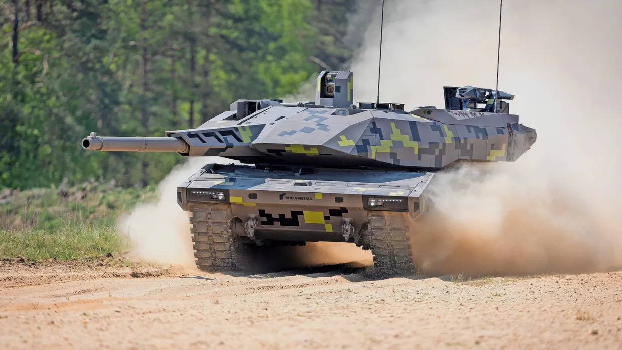 Konkurrent für den deutschen Leopard: Panther KF 51 von Rheinmetall, Basis für die Kooperation mit dem italienischen Rüstungskonzern Leonardo.