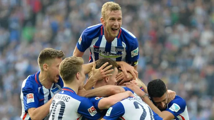 Plötzlich obenauf: Hertha BSC Berlin spielt in der Spitzengruppe mit.