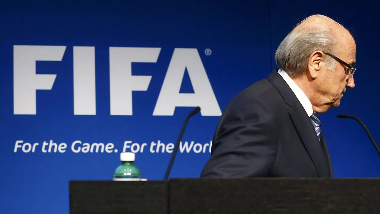 Joseph Blatter am Dienstag in der Fifa-Zentrale in Zürich