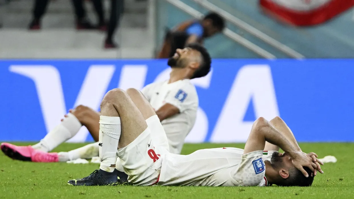 Am Boden: Iran scheitert in der Vorrunde.