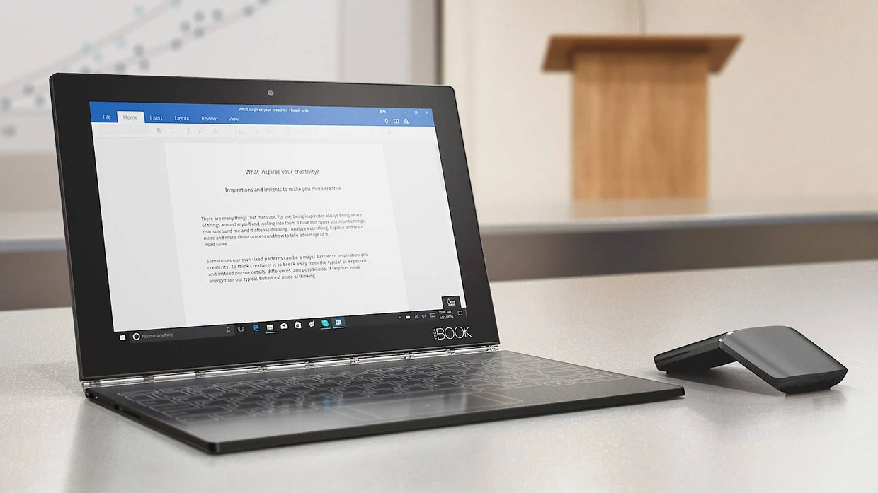 lenovo yoga book tastatur vibration ausschalten Yoga Book von Lenovo im Test