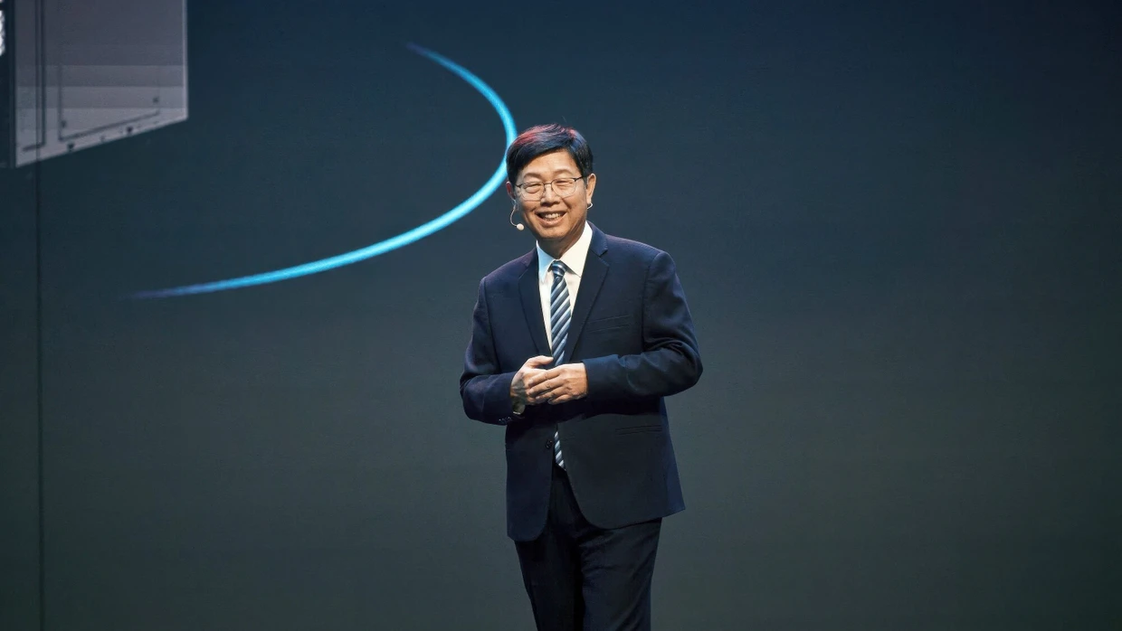 Auf großer Bühne: Foxconn-Chef Young Liu