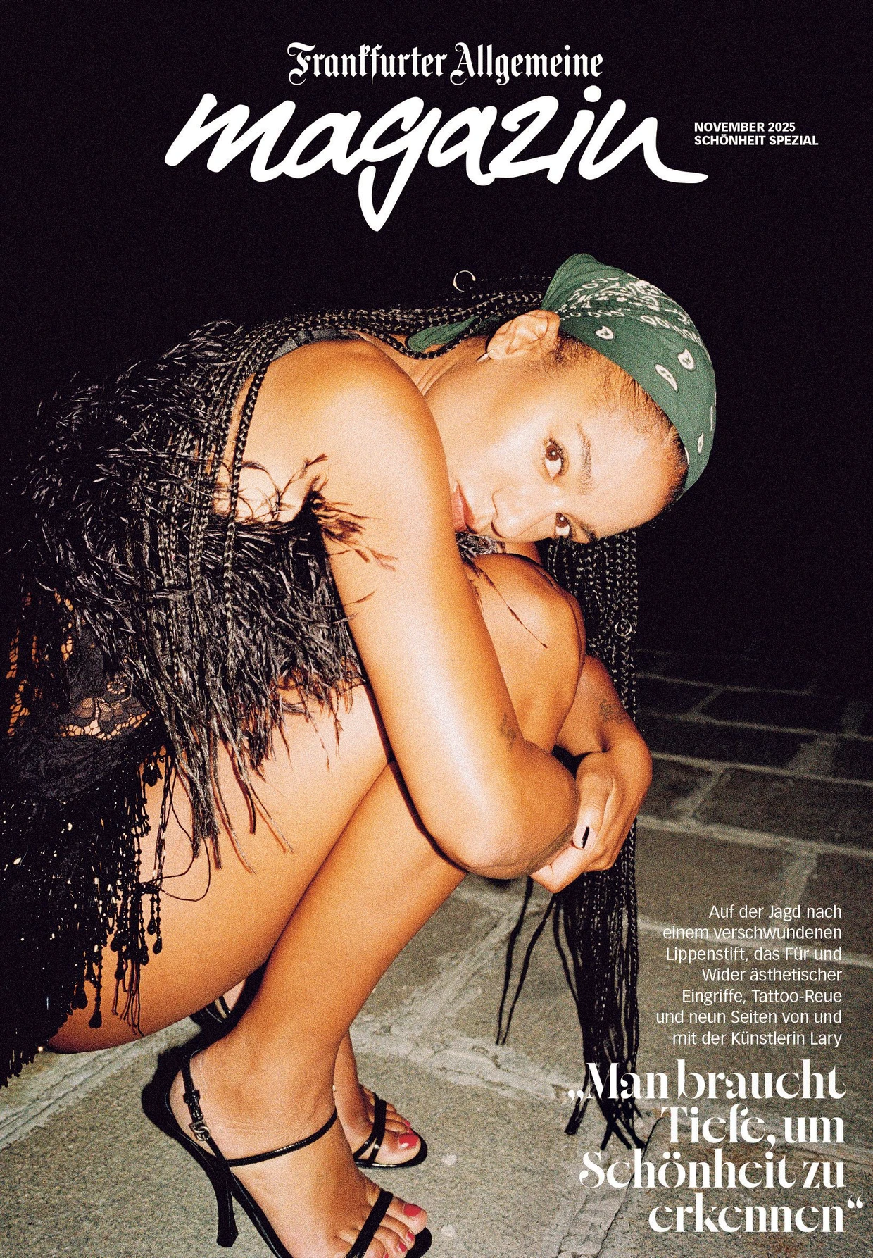 Platz 3: Lary war im November auf dem Cover des Magazins.