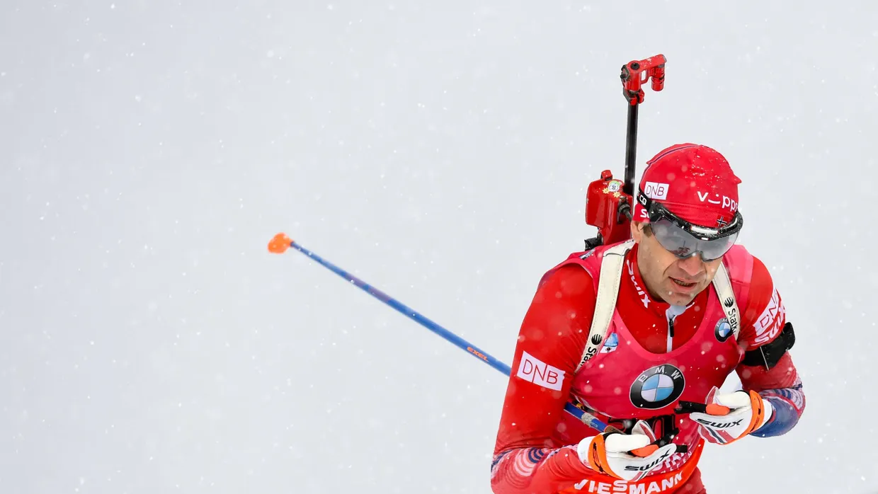 Immer vorneweg: Die norwegischen Biathleten um Ole Einar Björndalen sind in Ruhpolding am schnellsten