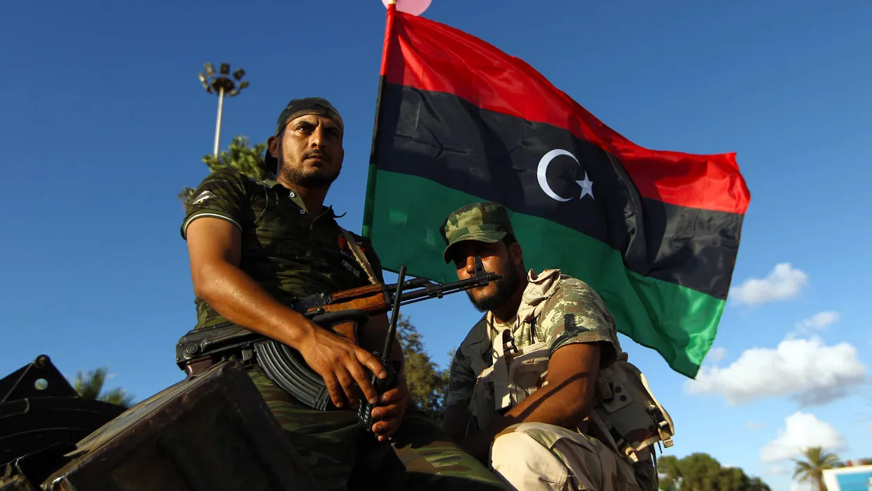 Truppen des abtrünnigen Generals Haftar in Libyen