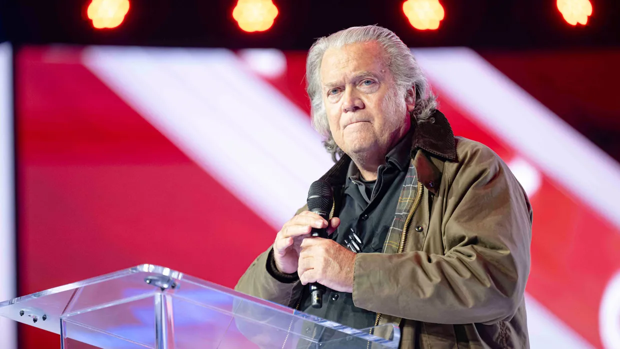 Steve Bannon bei einer Veranstaltung der Organisation Turning Point im Dezember in Phoenix