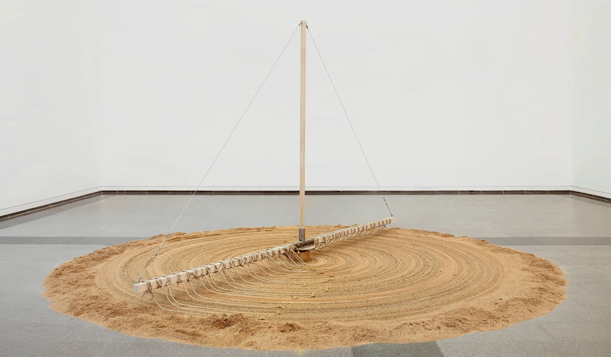 Günther Ueckers „Sandmühle“, 1969/2014