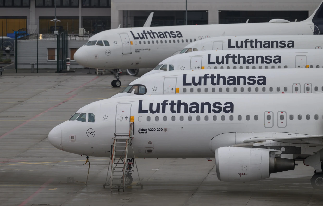 Alle Flugzeuge stehen still ...