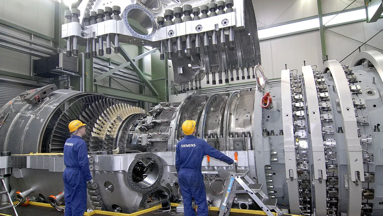 Gasturbine zur Stromproduktion