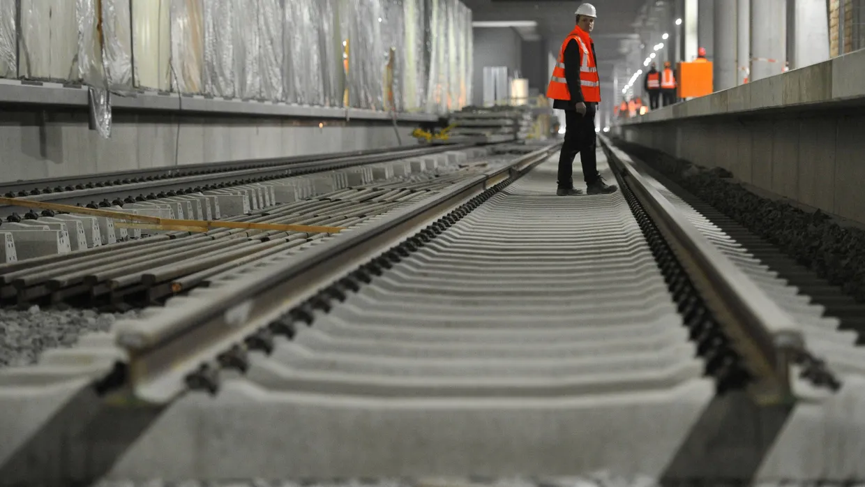 Neue Schienen braucht das Land: wie hier am Bahnhof des neuen Flughafen Schönefeld in Berlin
