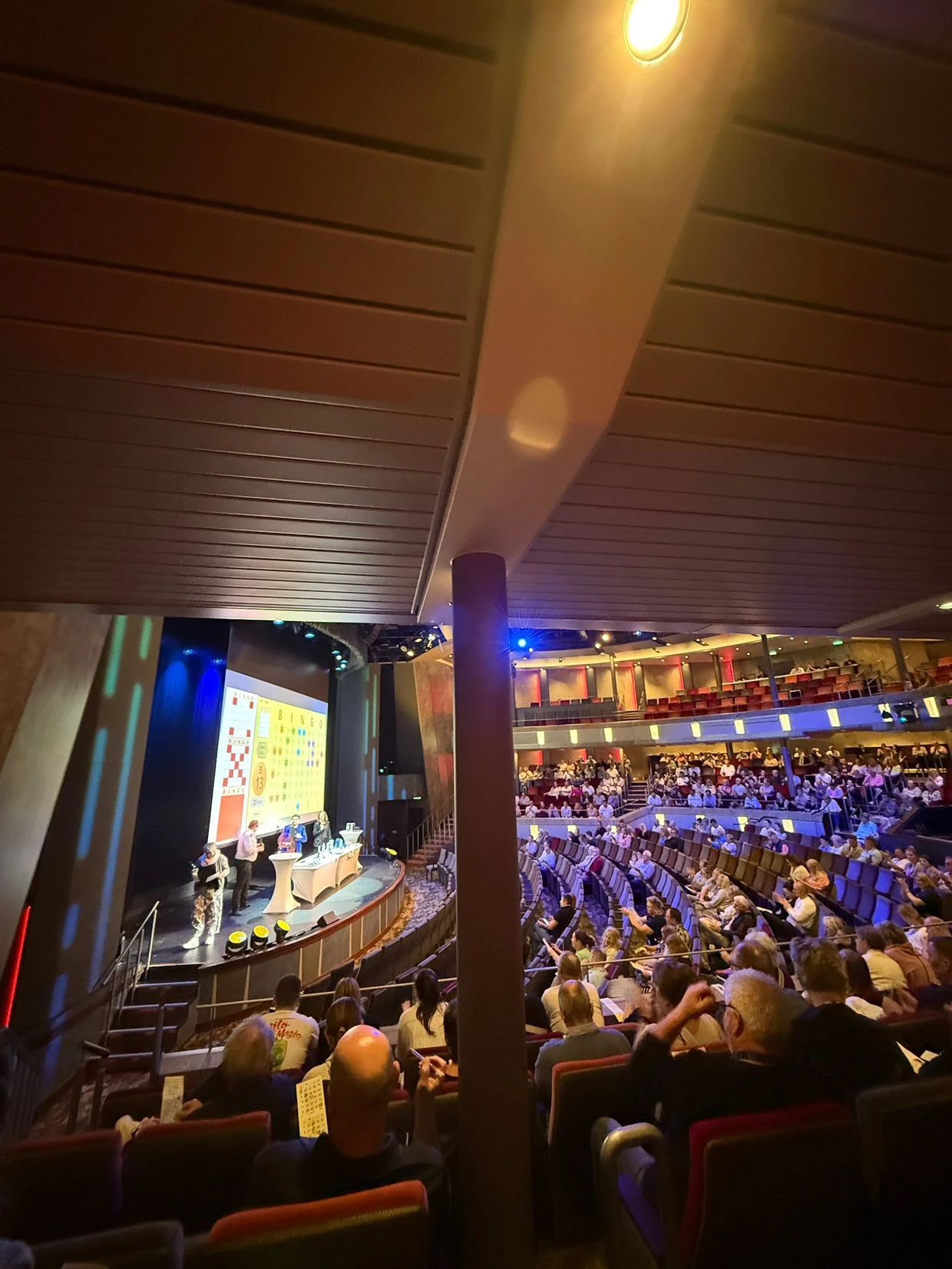 Willkommene Abwechslung: Beim Bingoabend