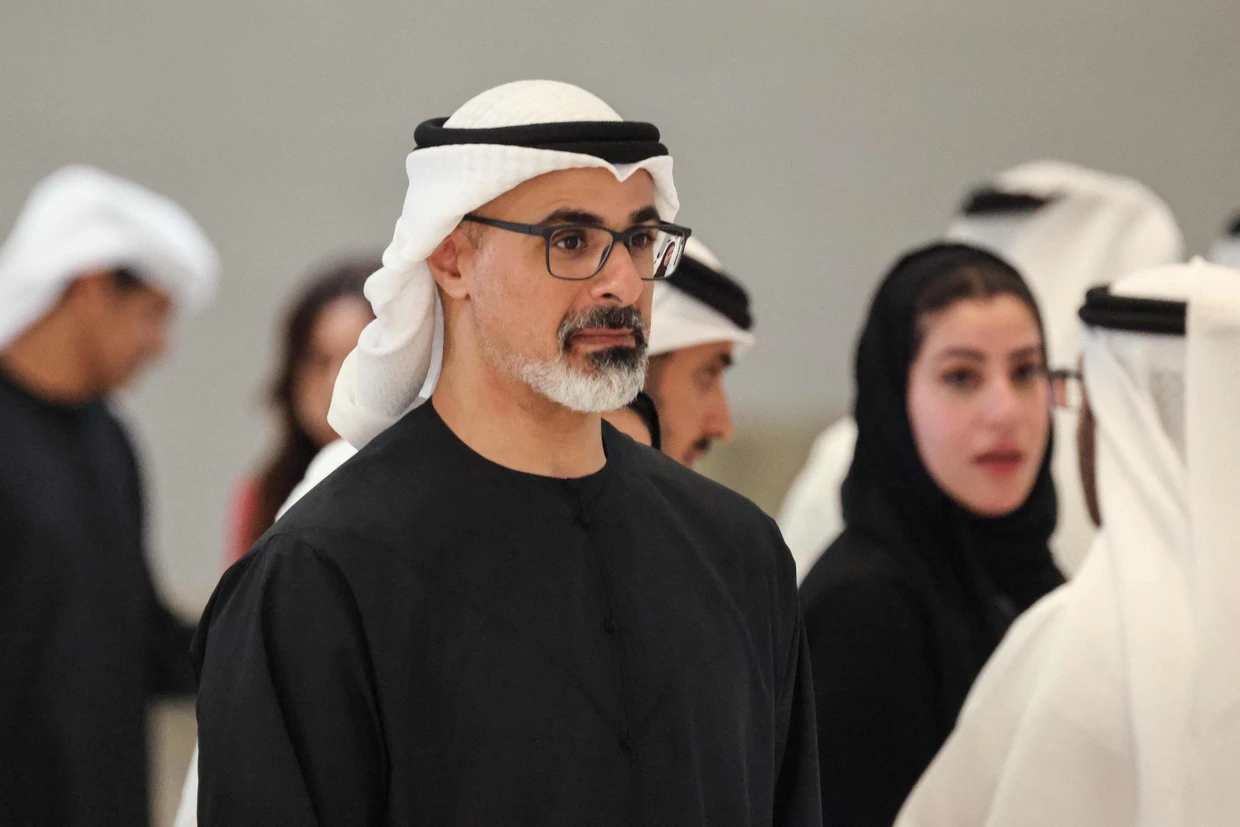 Abu Dhabis Kronprinz Scheich Mohamed bin Zayed Al Nahyan