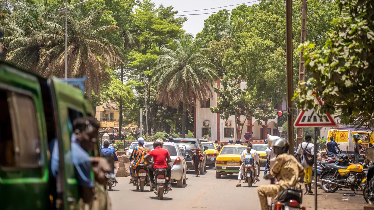Malis Hauptstadt Bamako.