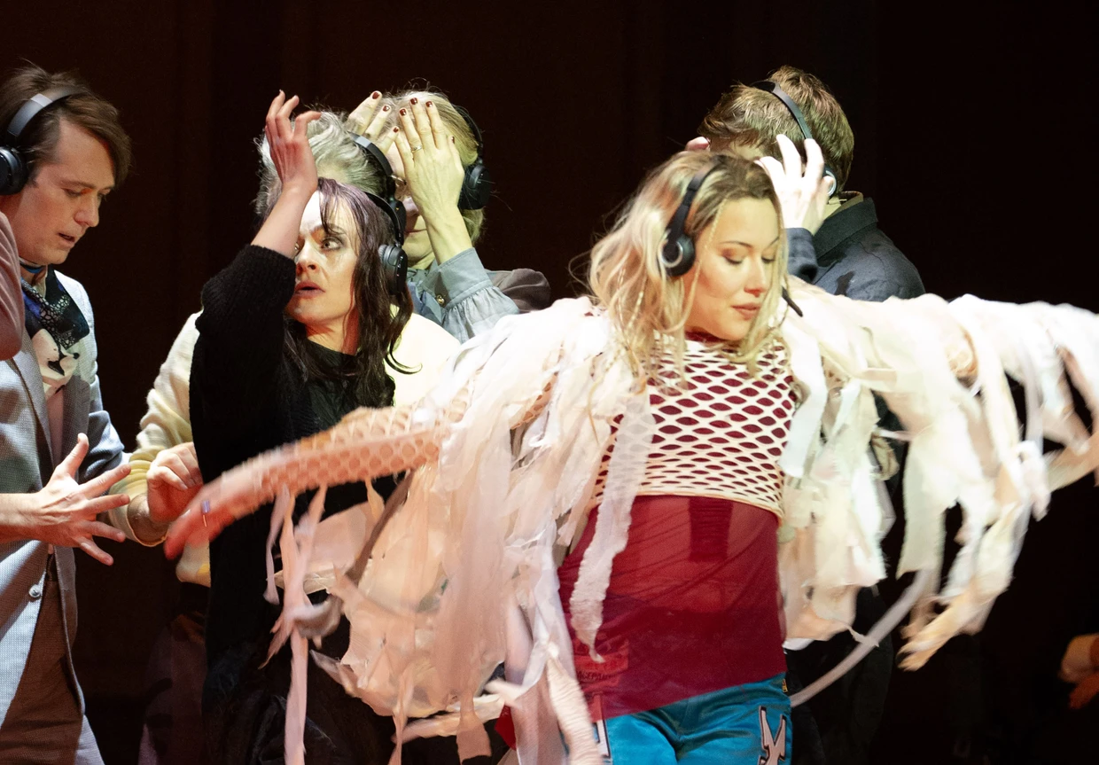 Among people: Josefine Israel as Nina in Yana Ross' production of Chekhov's “Seagull”