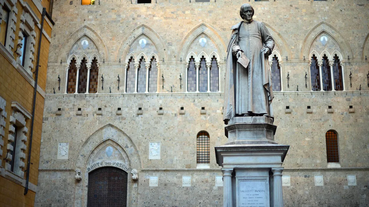 Der Sitz von Monte dei Paschi in Siena.