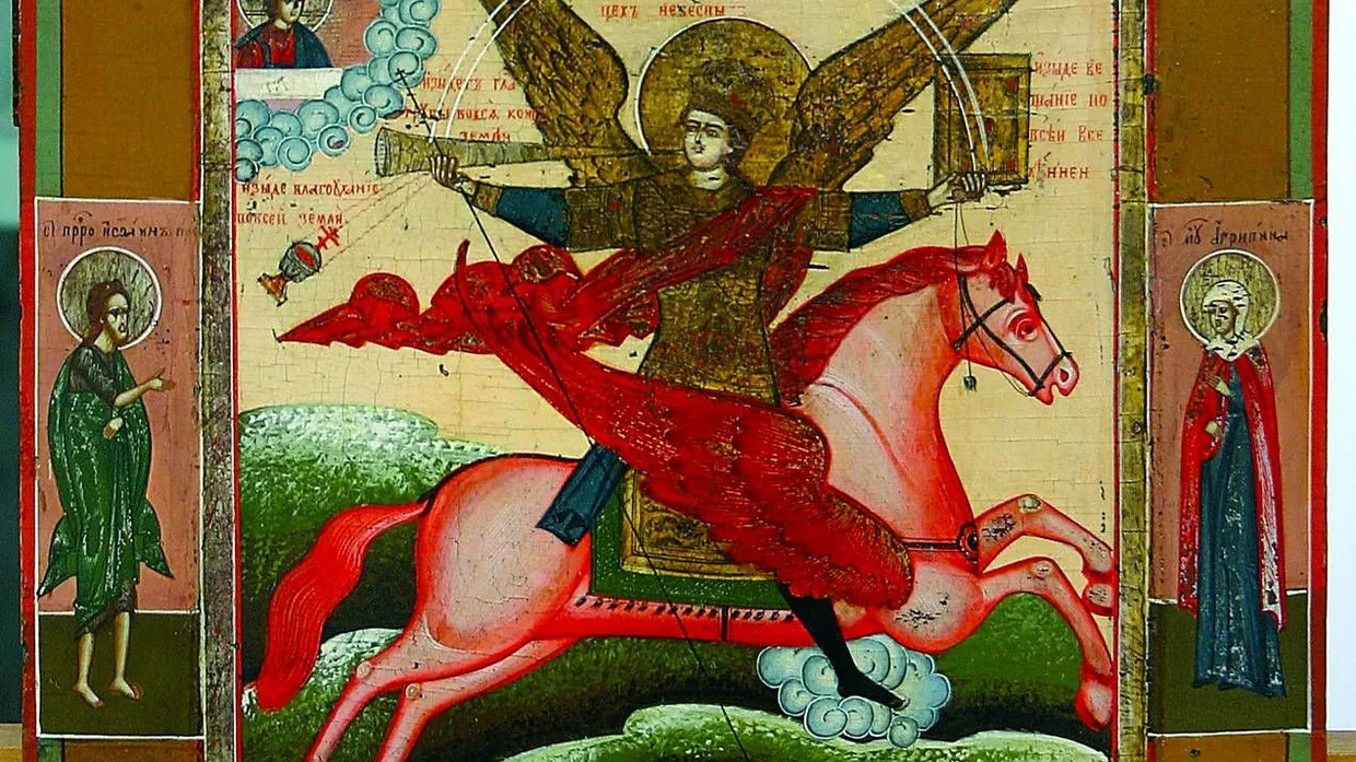 Prophet? Darstellung eines apokalyptischen Reiters