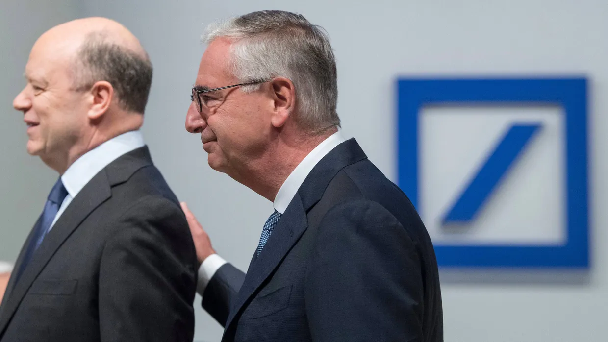 Auf Schlingerkurs: John Cryan und Paul Achleitner