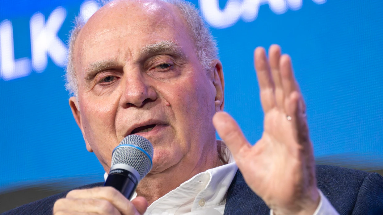 Rechenkünstler Uli Hoeneß: der Ehrenpräsident des FC Bayern München hat seine eigene Art, Zahlen zu interpretieren