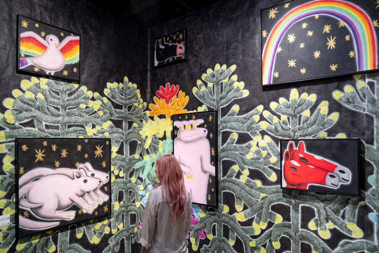  Standinstallation bei The Modern Institute