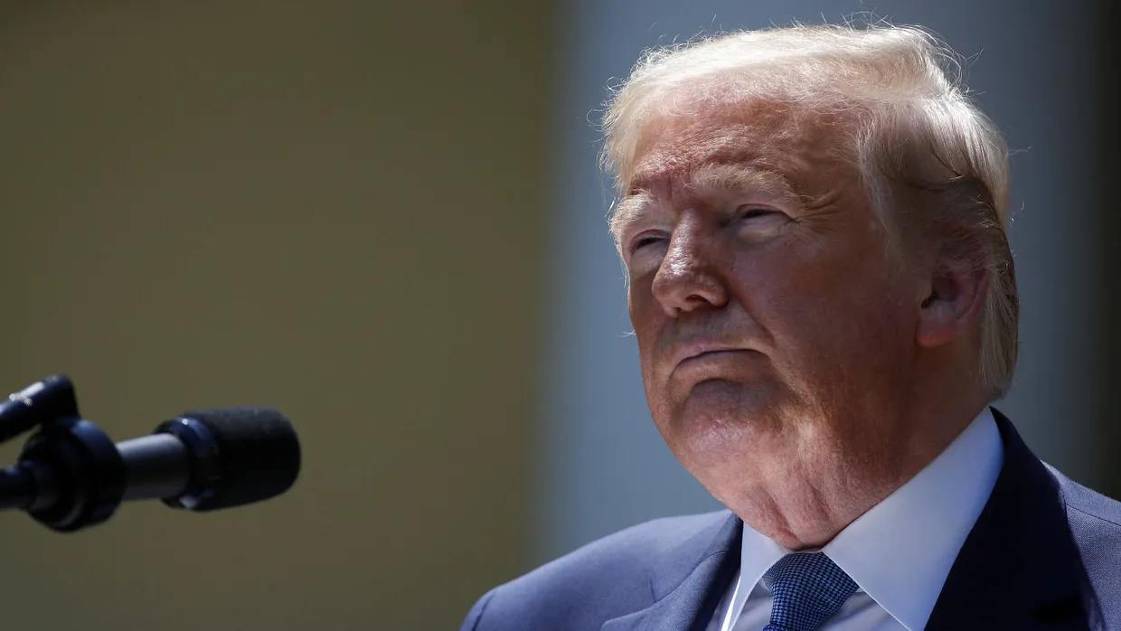 Donald Trump am Freitag in Washington