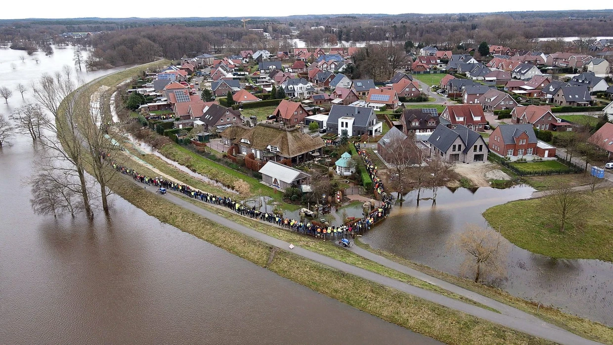 Hochwasser in Deutschland: Welche Deiche gerade anfllig sind | FAZ