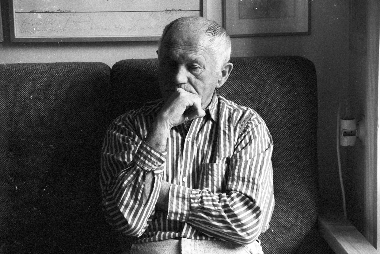 Von Publikationsverbot und Geheimdiensten drangsaliert: Bohumil Hrabal 1988