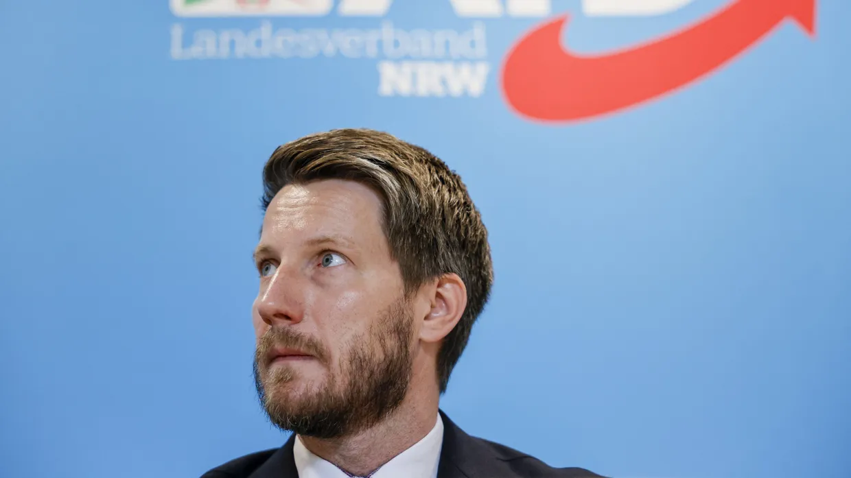 Gerät zunehmend unter Druck: der nordrhein-westfälische AfD-Vorsitzende Martin Vincentz