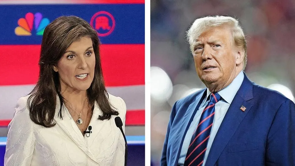 Alte Bekannte: Nikki Haley (links) und Donald Trump