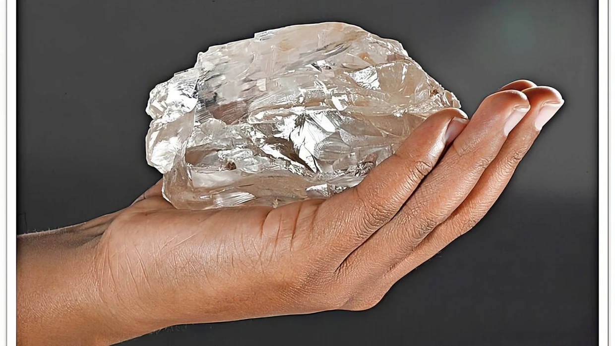 Neuer Sensationsfund in Botswana: Zweitgrte Rohdiamant der Welt entdeckt  | FAZ