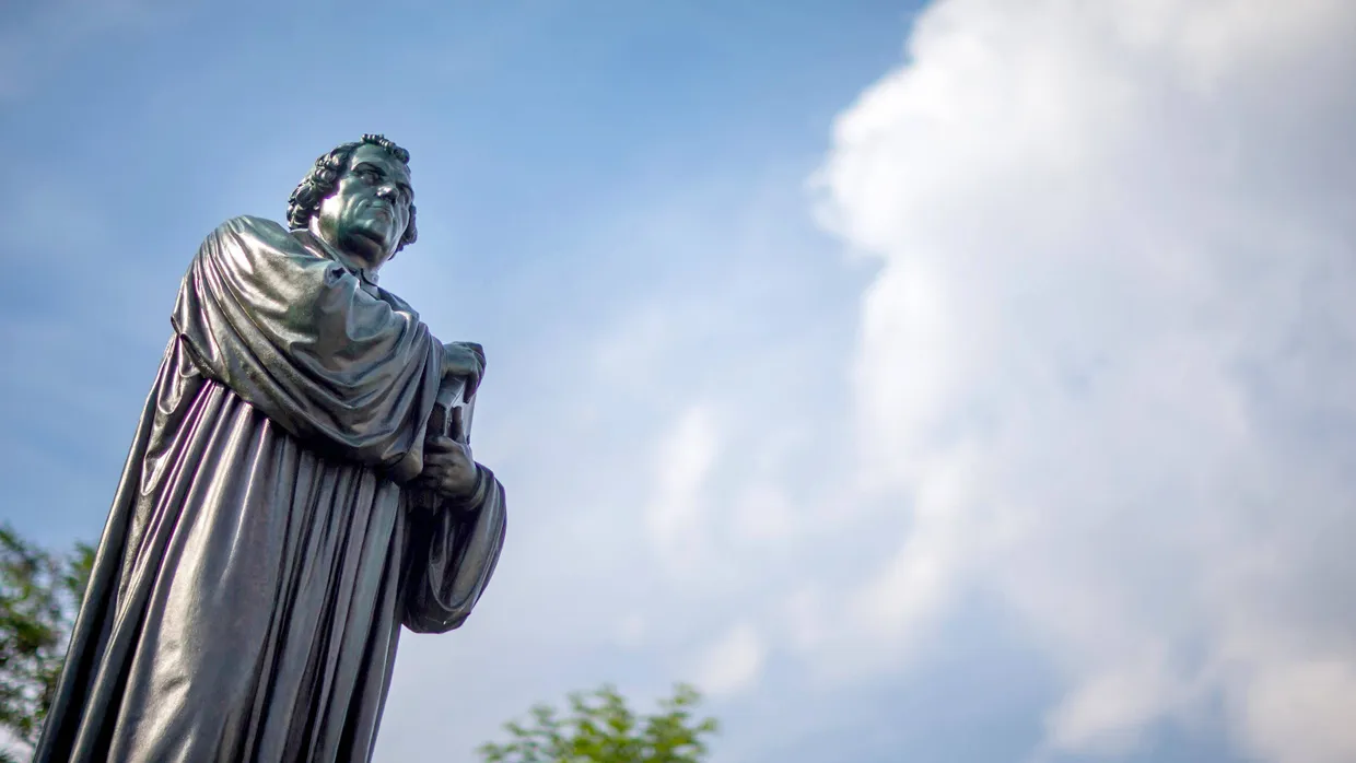 Dürfen ihn 2017 alle Deutschen mit einem freien Tag feiern: das Denkmal für Martin Luther in Eisenach