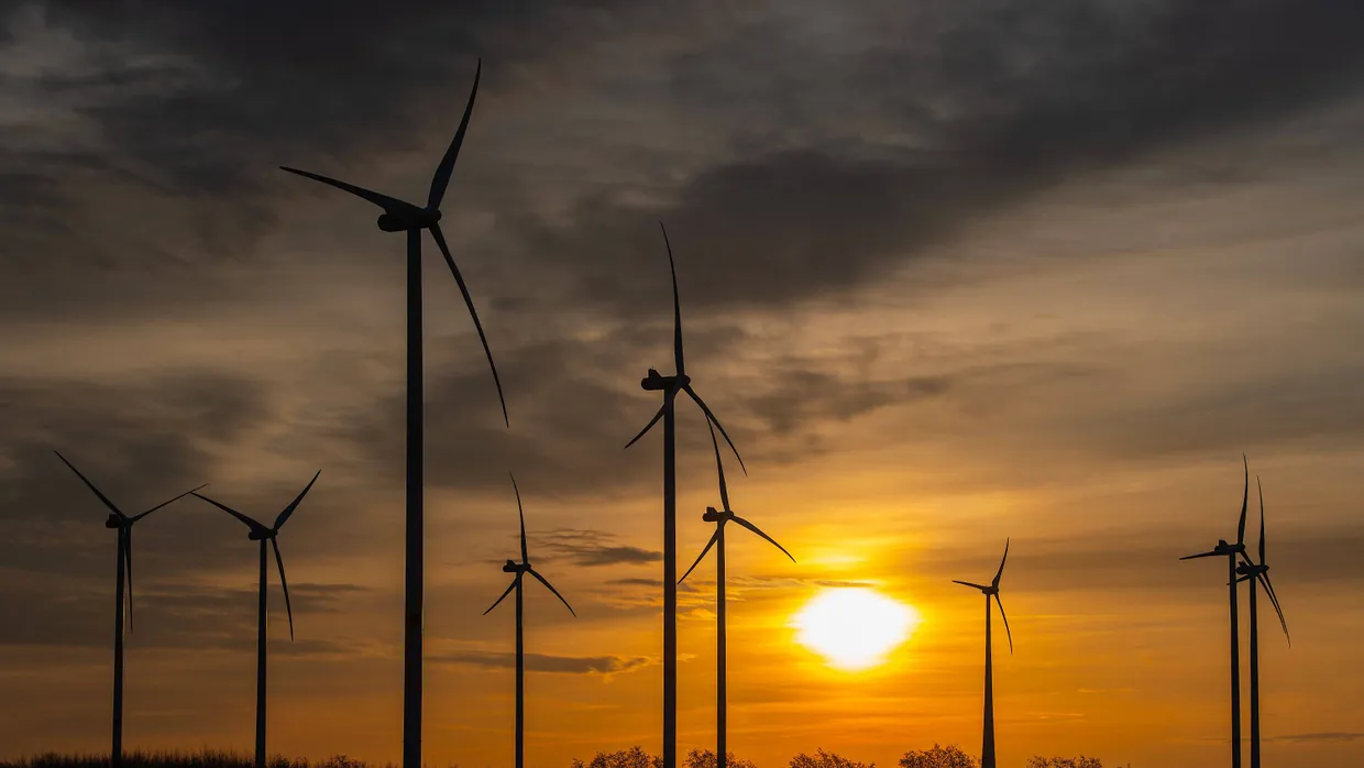 Windräder an Land erzeugten von Januar bis März mehr als die Hälfte des erneuerbaren Stroms.