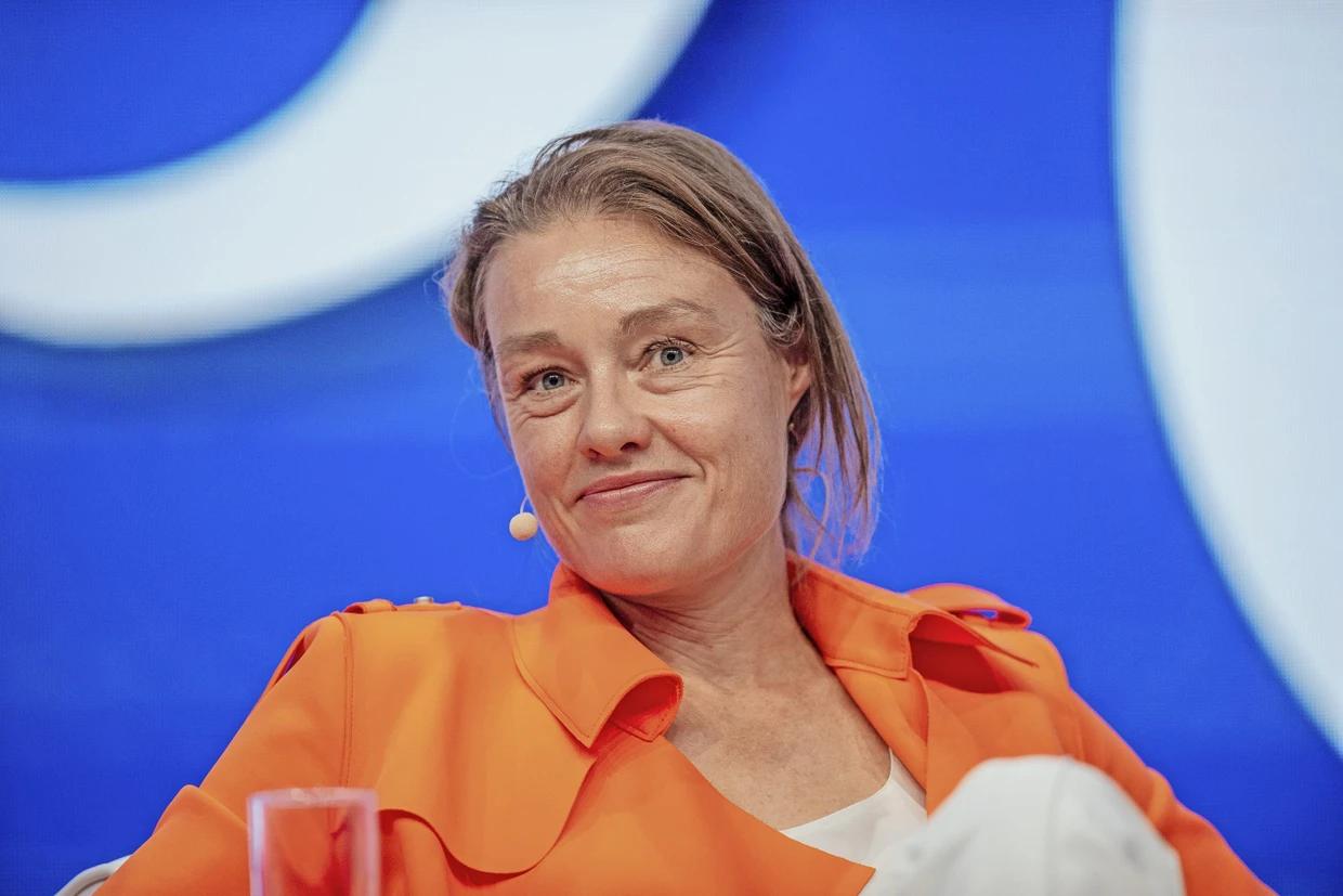 Katja Kraus, ehemalige Torhüterin und Funktionärin, ist Geschäftsführerin der Agentur Jung von Matt Sports und Mitbegründerin der Initiative „Fußball kann mehr“.