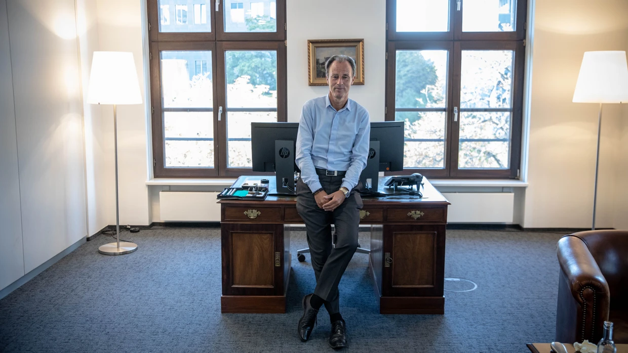 Hendrik Riehmer, hier auf einem Bild aus dem Jahr 2019, war seit 2008 persönlich haftender Gesellschafter der Berenberg Bank. Nun muss er seine Tätigkeit ruhen lassen.