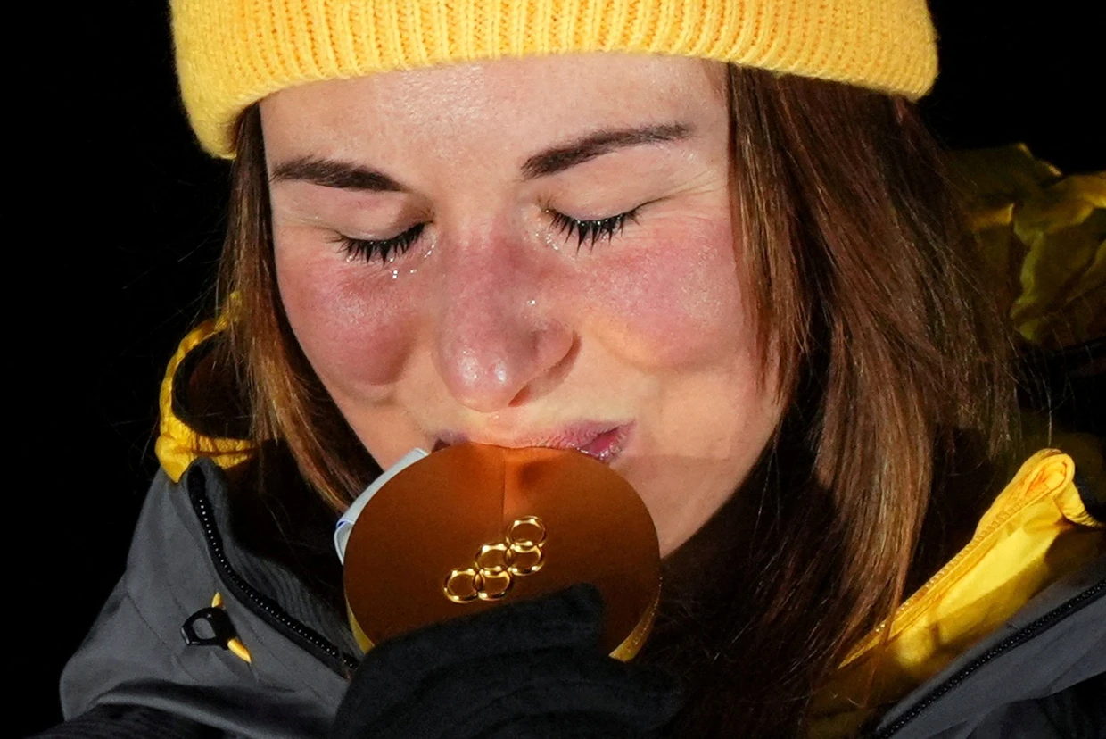 Tränen des Glücks bei der Siegerehrung