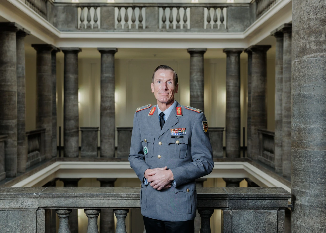 Brigadegeneral Stephan Willer gibt in diesem Monat das Kommando über die Offizierschule des Heeres ab und wechselt ins Verteidigungsministerium.