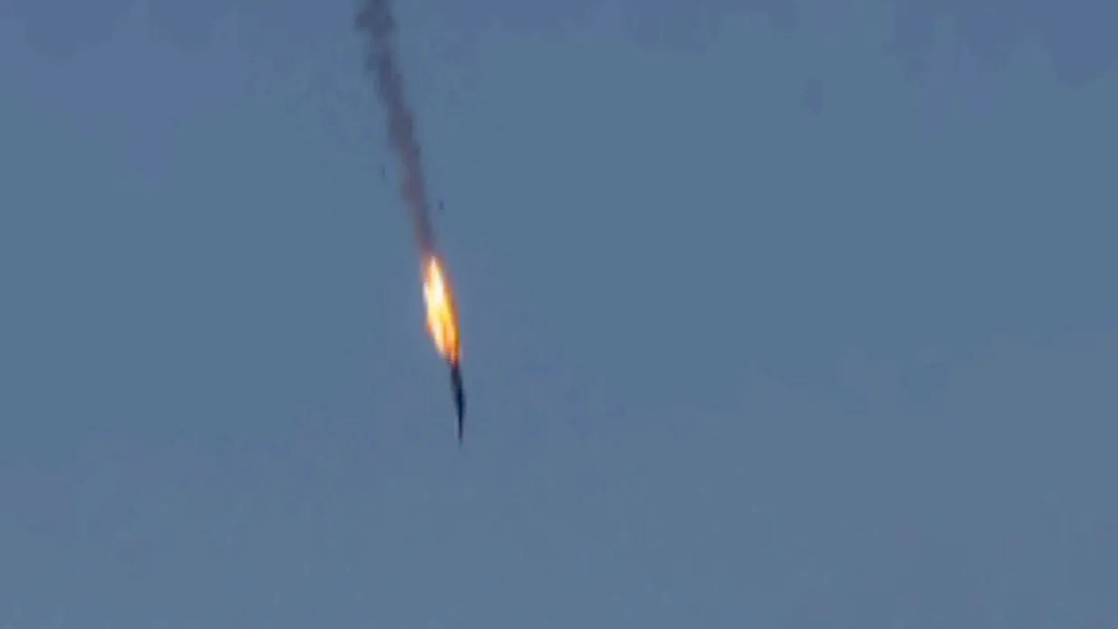 Der russische Jagdbomber wurde am Dienstag von der türkischen Luftwaffe abgeschossen.