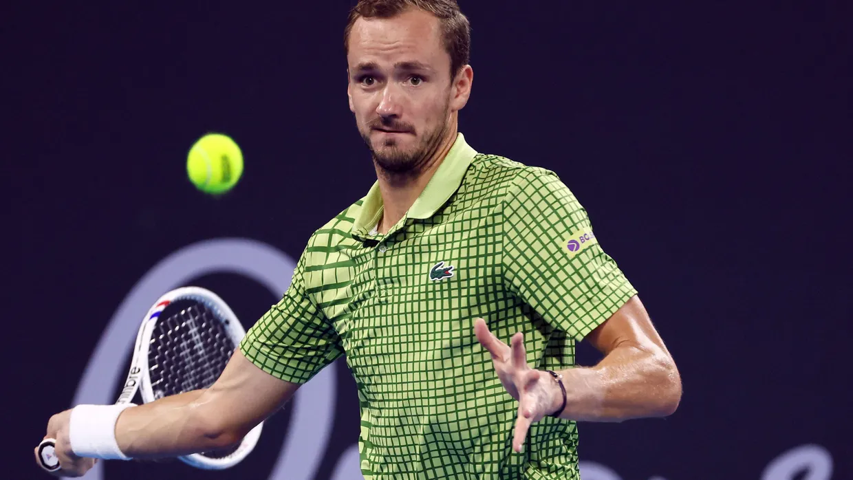 In Indian Wells angekommen: Daniil Medwedew