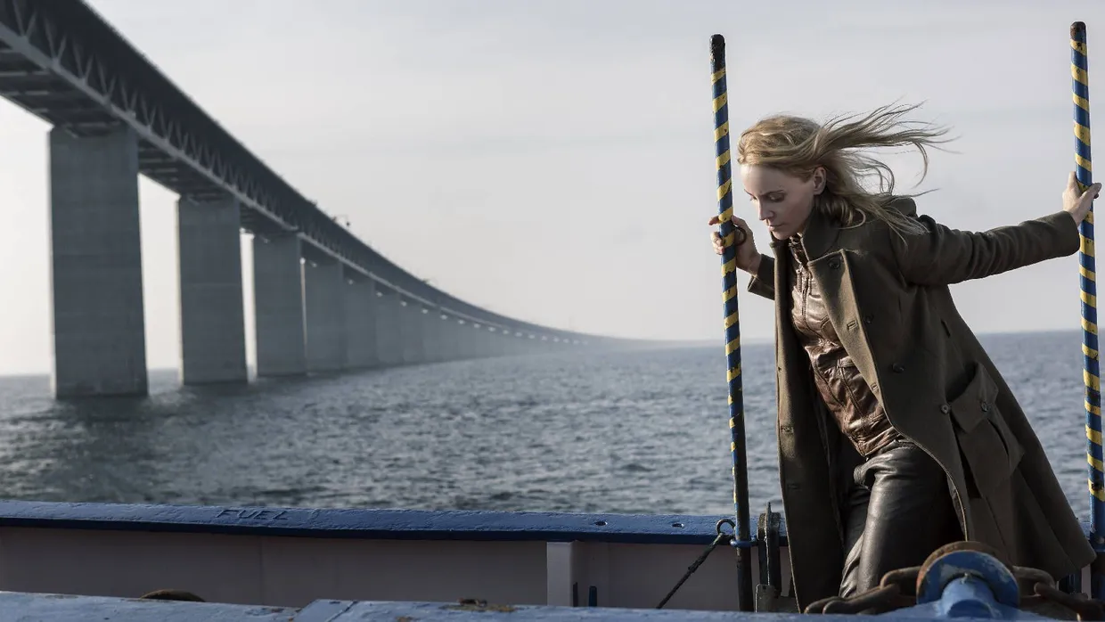 Ihr Vorname ist Saga, und in einer solchen spielt sie auch: Sofia Helin als Kommissarin Norén, die Unnahbare, am Öresund.