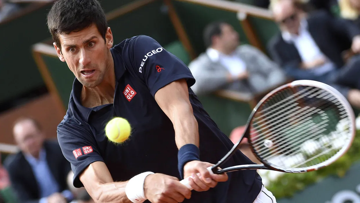 Novak Djokovic ist richtig gut drauf