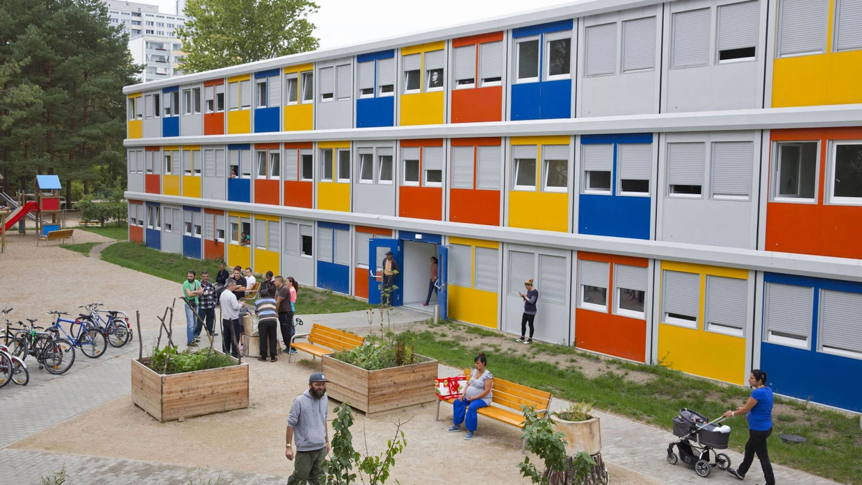 Flüchtlingsunterkunft in Berlin
