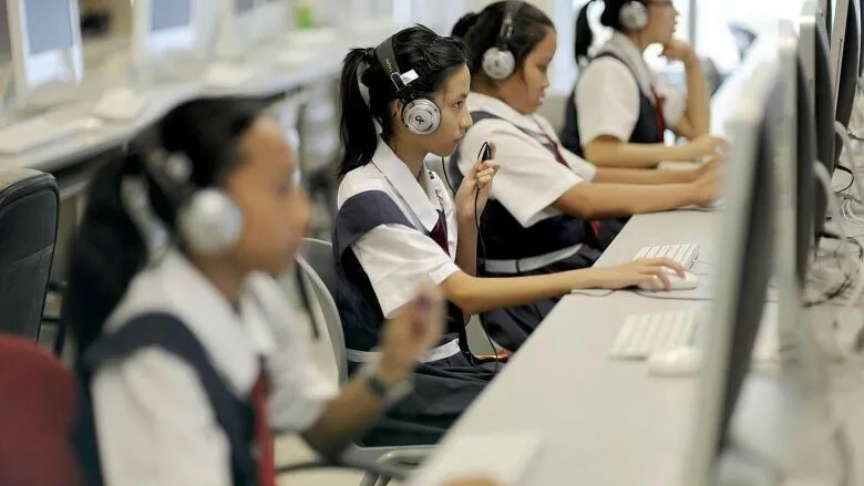 Für Schüler in Singapur schon lange Realität: Lernen mit dem technischen Fortschritt. (Archivbild)