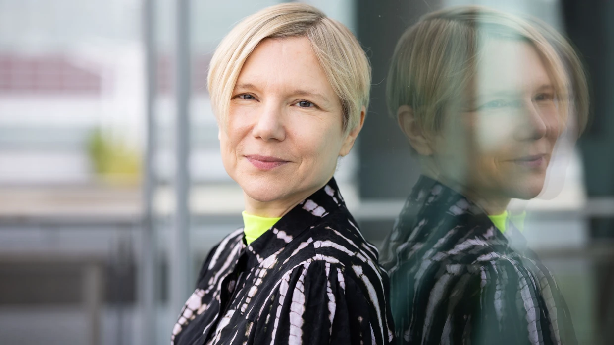 Die Autorin Aiki Mira auf der Frankfurter Buchmesse 2025