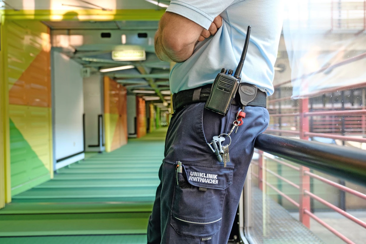 Viele Krankenhäuser beschäftigen mittlerweile Sicherheitsdienste