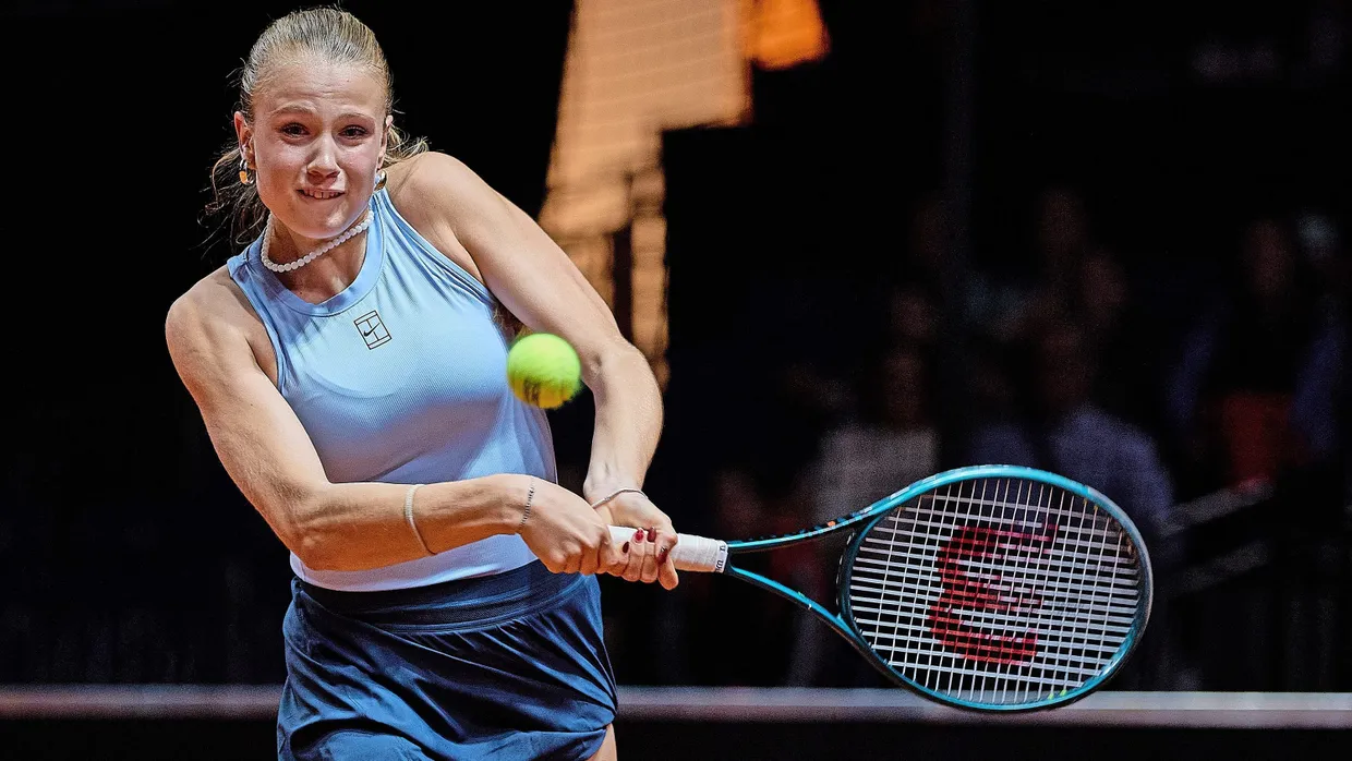 Bietet das „ganze Paket“, um ein Match dominieren zu können: Mariella Thamm spielt mit Wucht und Aggressivität.