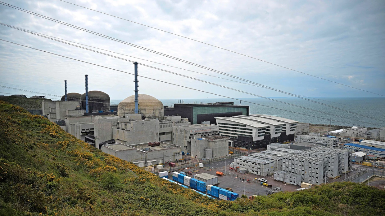 Blick auf Flamanville: Der neue Reaktor Flamanville 3 erreichte kürzlich erstmals seine volle Leistung.