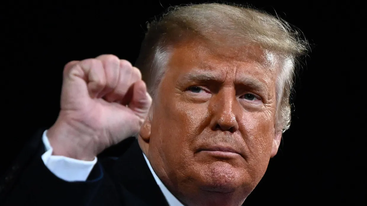 Verbitterter Verlierer: Donald Trump Anfang Dezember im Wahlkampf in Georgia