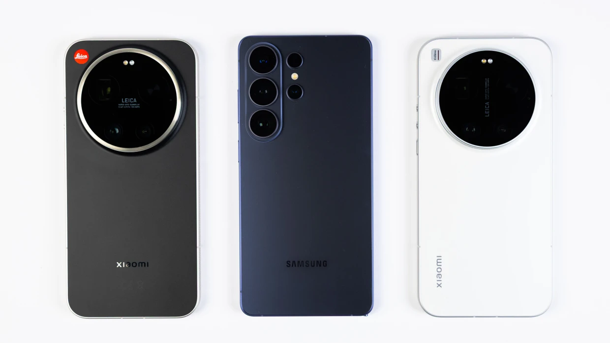 Leitzphone von Leica (links), Samsung S26 Ultra, Xiaomi 17 Ultra