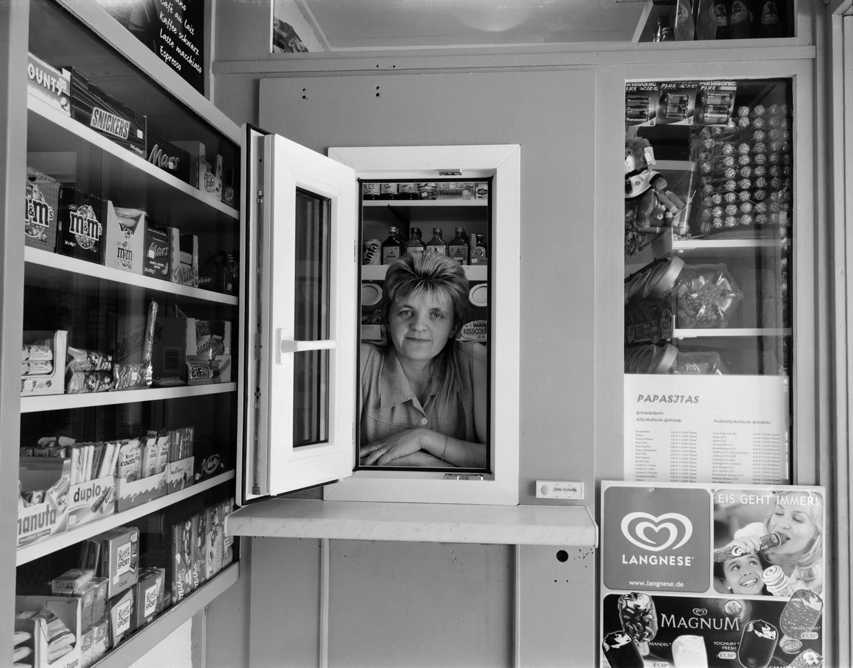 Voller Durchblick: Bude in der Nähe der Zeche Pluto, Herne-Röhlinghausen 2006