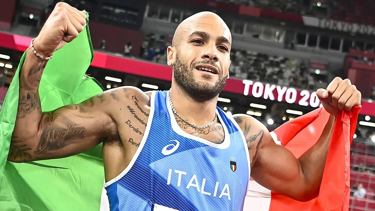 Starker Lauf: Lamont Marcell Jacobs gewinnt über 100 Meter bei Olympia.